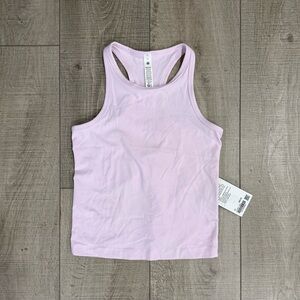 Lululemon Align Waist Length Racerback - 10 - Pink Organza